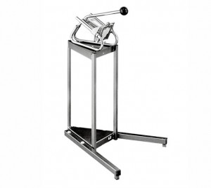 Coupe-frite professionnel inox sur pieds