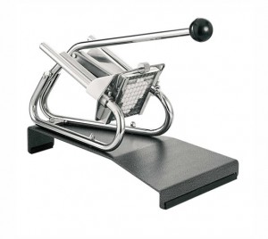 Coupe frites inox professionnel sur table