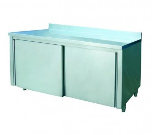 Desserte neutre en inox