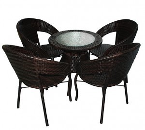 Kit table + 4 chaises